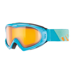 Men's Uvex Goggles - Uvex F2 Goggles. Petrol - Lasergold Lite